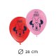 8 Balões Minnie Mouse 28 cm