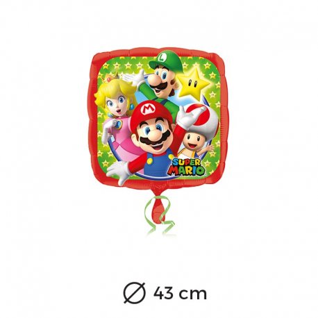 Balão Foil Super Mario 43 cm