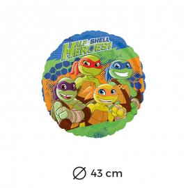Balão Foil Tartarugas Ninjas 43 cm