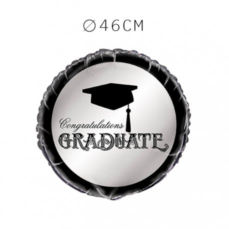 Balão de Graduação Foil 46 cm