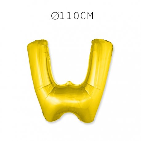 Balão Letra W 110 cm