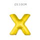 Balão Letra X 110 cm