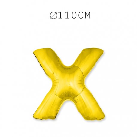 Balão Letra X 110 cm