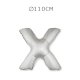 Balão Letra X 110 cm