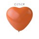 Balão Coração de Látex 25 cm 