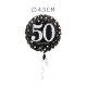 Balão Foil 50 Anos Elegante 43 cm