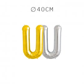 Balão Letra U 40 cm