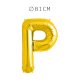 Balão Letra P Foil 81 cm