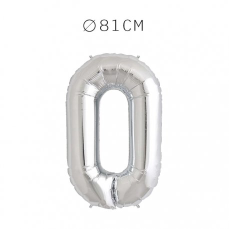 Balão Letra O Foil 81 cm