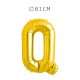 Balão Letra Q Foil 81 cm