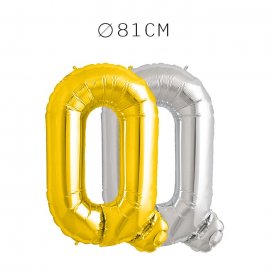 Balão Letra Q Foil 81 cm