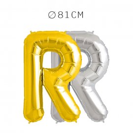 Balão Letra R Foil 81 cm